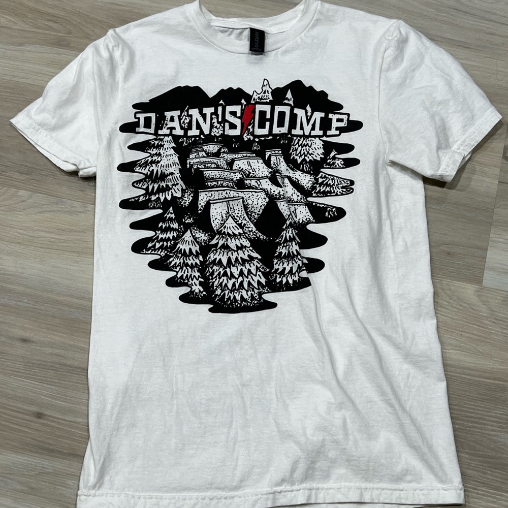 White Dans Comp BMX T-Shirt